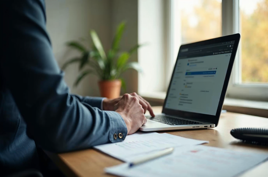 Domain owner preparing a direct domain sale and reviewing buyer negotiations